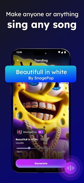 AI Music Cover & Song Creator screenshot 1