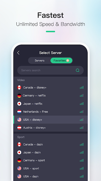 Now VPN – Fast Secure Proxy screenshot 4