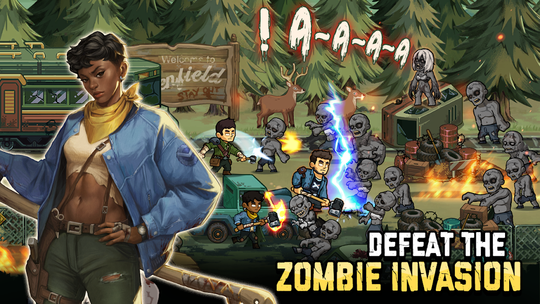 Zombie Warfare: The Death Path screenshot 1