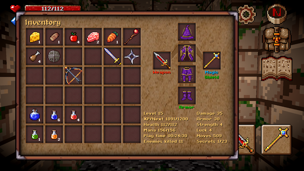 Labyrinth: The Wizard's Cat gameplay screenshot 2