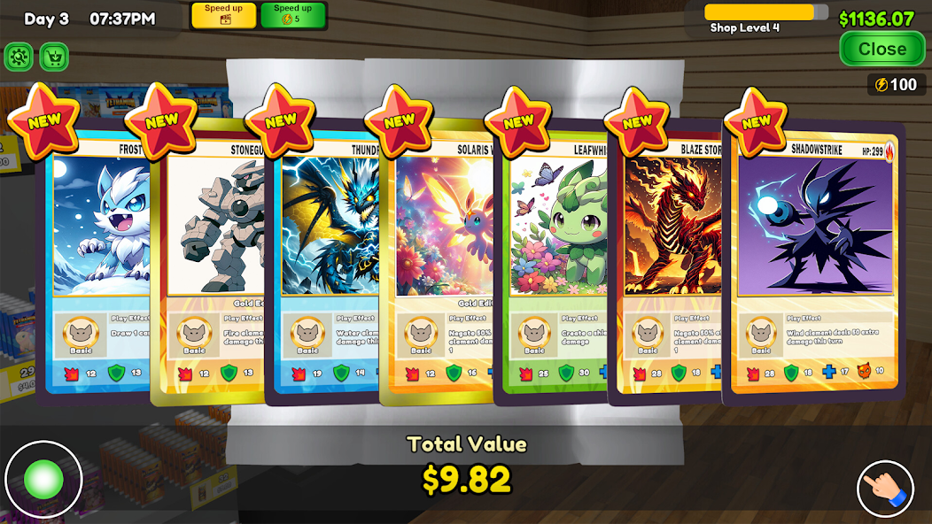 TCG Card Shop Sim Idle Game screenshot 2