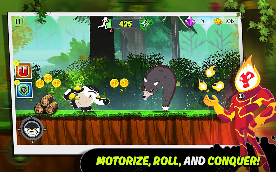 Ben 10: Alien Run gameplay screenshot 4