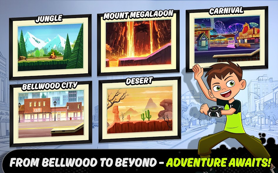 Ben 10: Alien Run gameplay screenshot 3