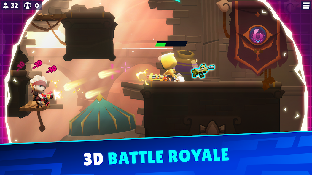 Bullet League – Battle Royale screenshot 1