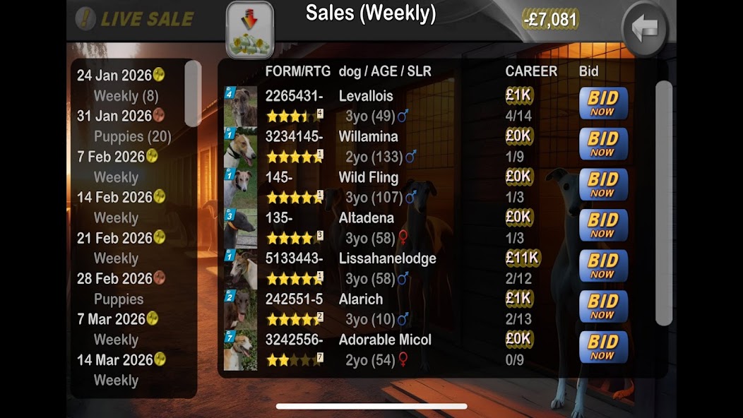 Greyhound Manager Touch screenshot 3