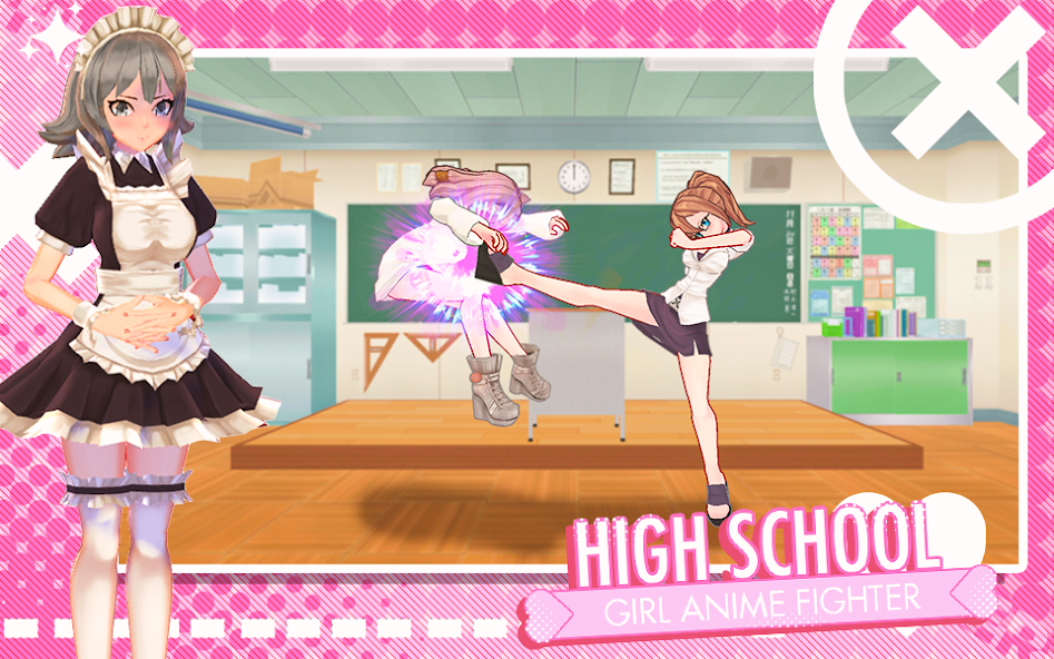 High School Girl Anime Fighter screenshot 5
