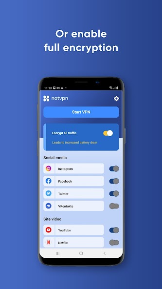 NotVPN – Unlimited VPN screenshot 2