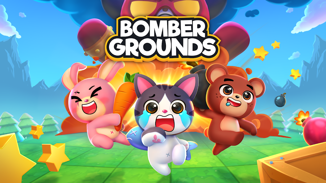 Bombergrounds: Classic gameplay screenshot 1
