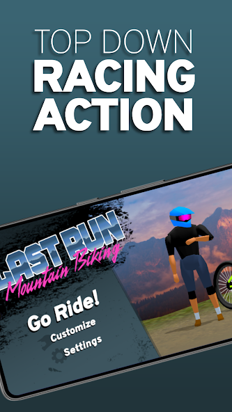 Last Run Mountain Biking gameplay screenshot 1