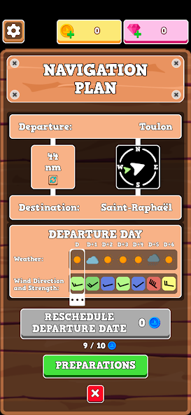 Sailing World Tour Adventures gameplay screenshot 2