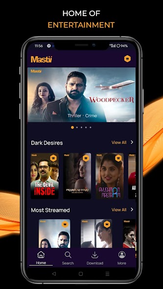Mastii: OTT, Webseries, Shows screenshot 1