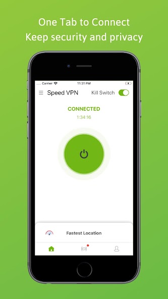 First screenshot of Kiwi VPN Proxy