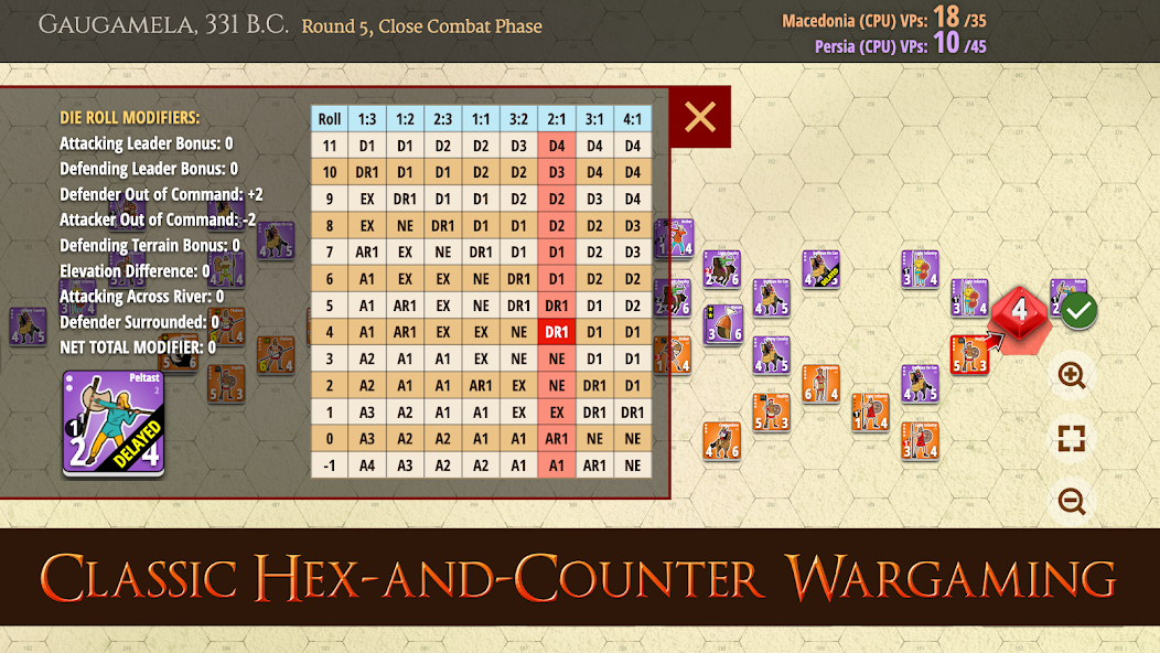 Arete: Battles of Alexander gameplay screenshot 1