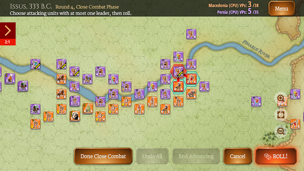 Arete: Battles of Alexander gameplay screenshot 5