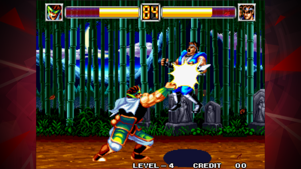 WORLD HEROES 2 JET ACA NEOGEO gameplay screenshot 4