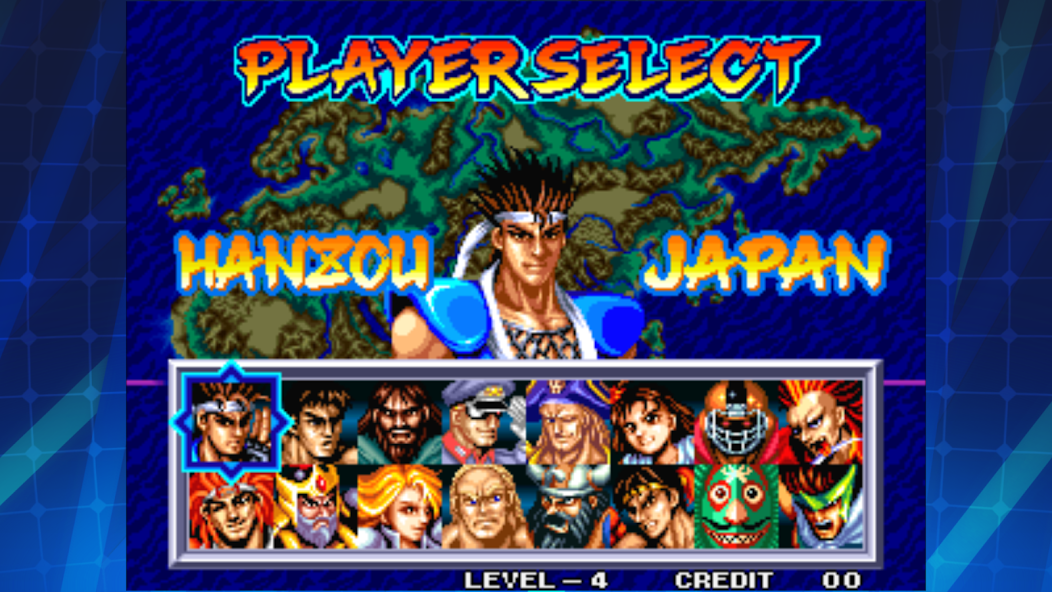 WORLD HEROES 2 JET ACA NEOGEO gameplay screenshot 2