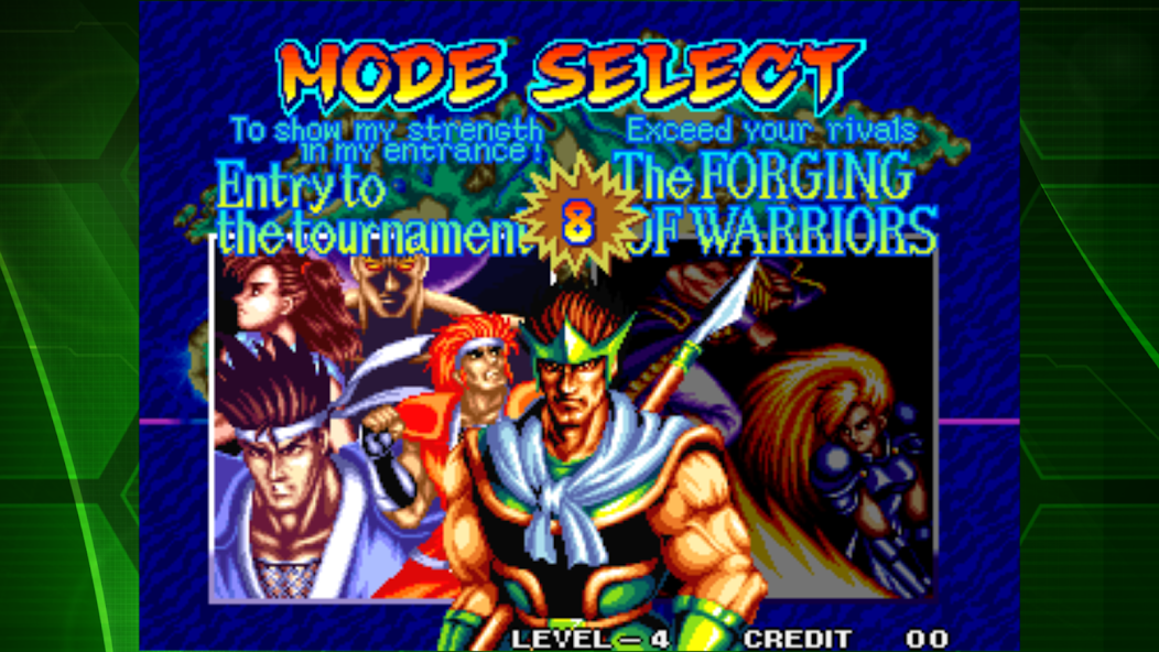 WORLD HEROES 2 JET ACA NEOGEO gameplay screenshot 3