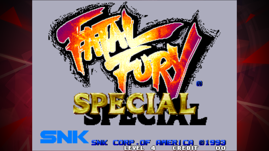 FATAL FURY SPECIAL ACA NEOGEO screenshot 1