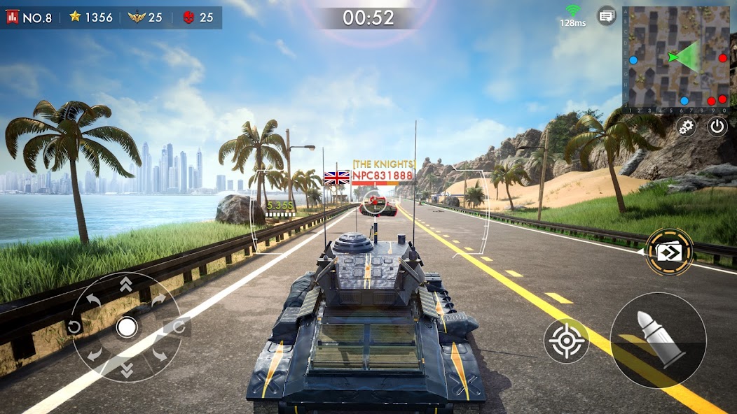 Tank Conflict: PVP Blitz MMO screenshot 1
