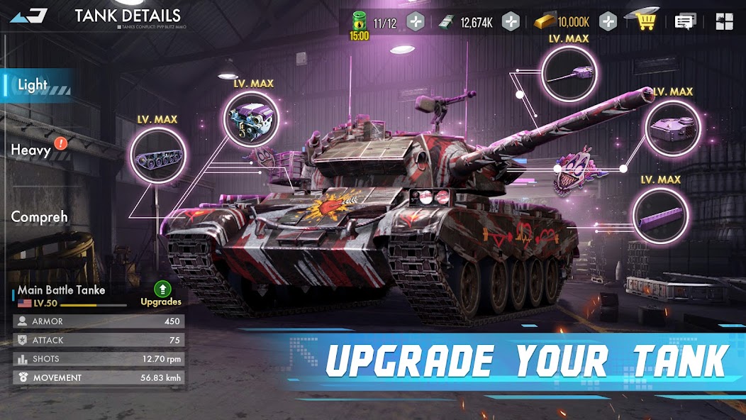 Tank Conflict: PVP Blitz MMO screenshot 6
