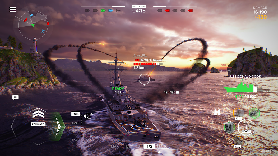 Warships Mobile 2 screenshot 4