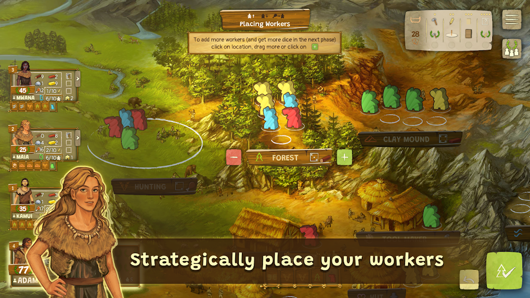 Stone Age: Digital Edition, screenshot 1