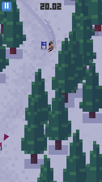 Skiing Yeti Mountain gameplay screenshot 5