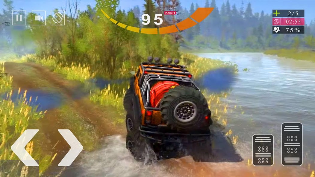 Jeep Simulator Game Hummer Car screenshot 6