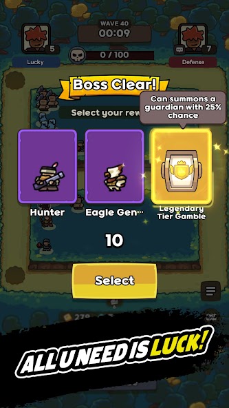 Lucky Defense gameplay screenshot 3
