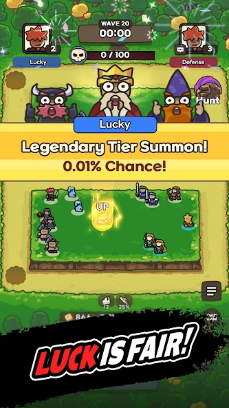 Lucky Defense gameplay screenshot 2