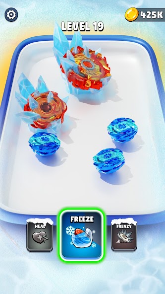 Spinner Battle: Merge Master gameplay screenshot 1