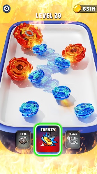 Spinner Battle: Merge Master gameplay screenshot 2