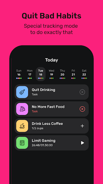 Motivated: Habit Tracker screenshot 2