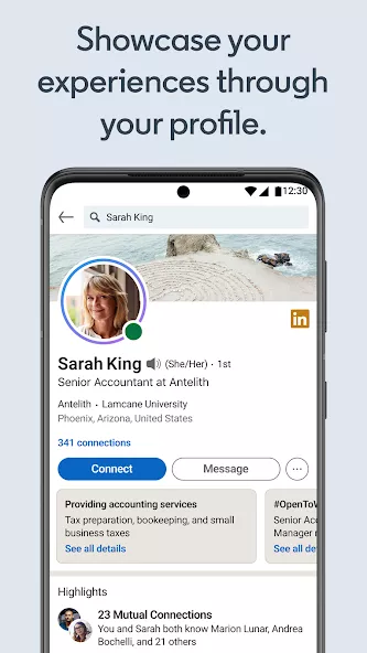LinkedIn screenshot 4