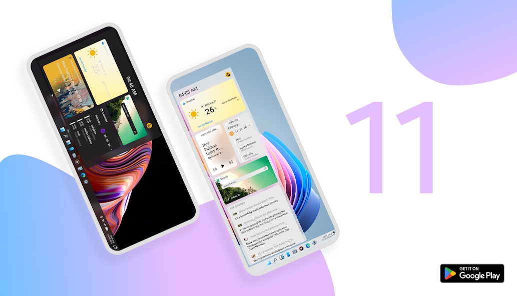 Win 11 for KLWP screenshot 4