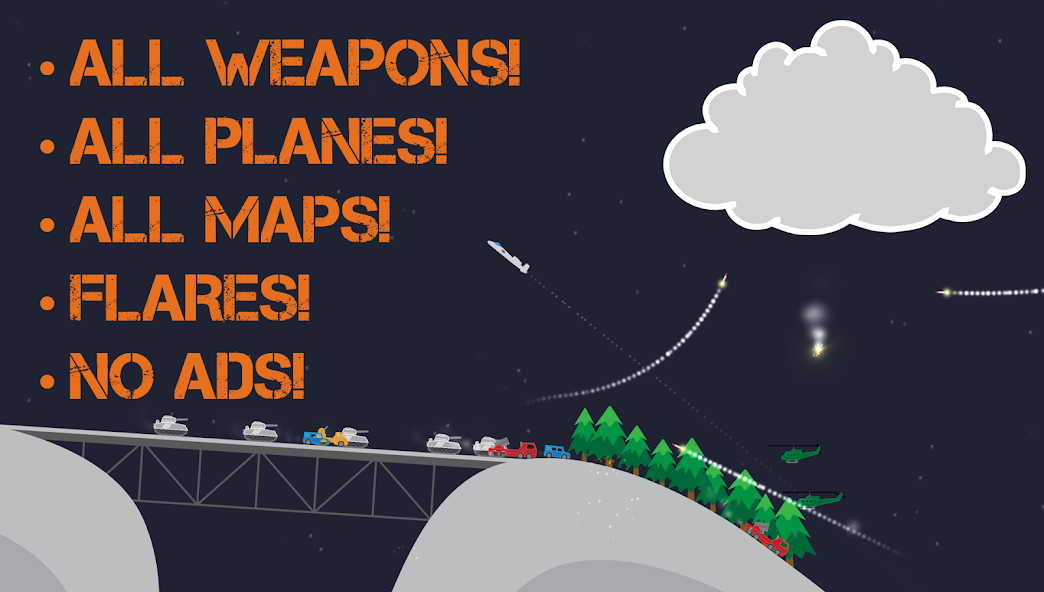 Atomic Fighter Bomber Pro gameplay screenshot 1