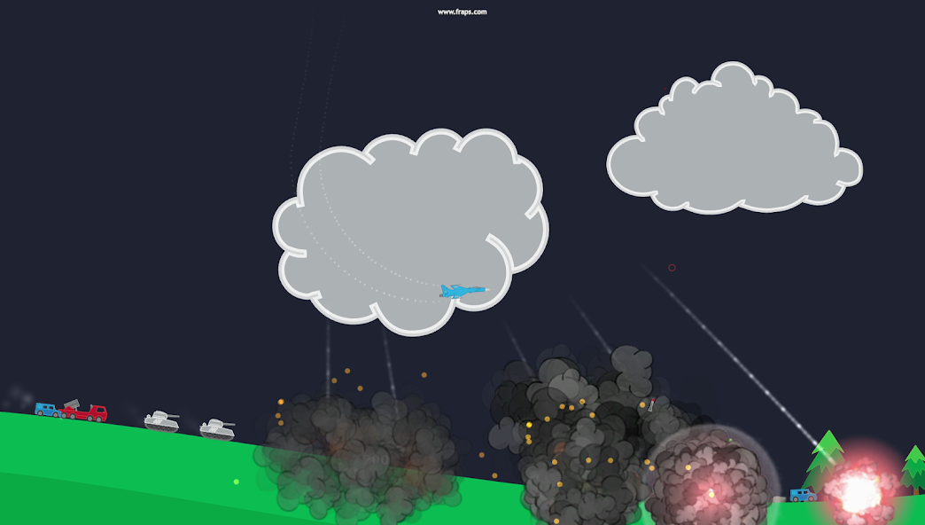 Atomic Fighter Bomber Pro gameplay screenshot 3