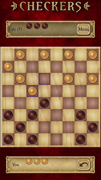 Checkers Pro gameplay screenshot 2