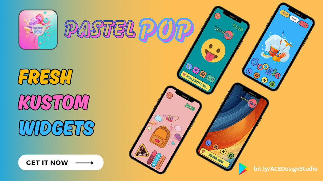 Pastel POP KWGT screenshot 5