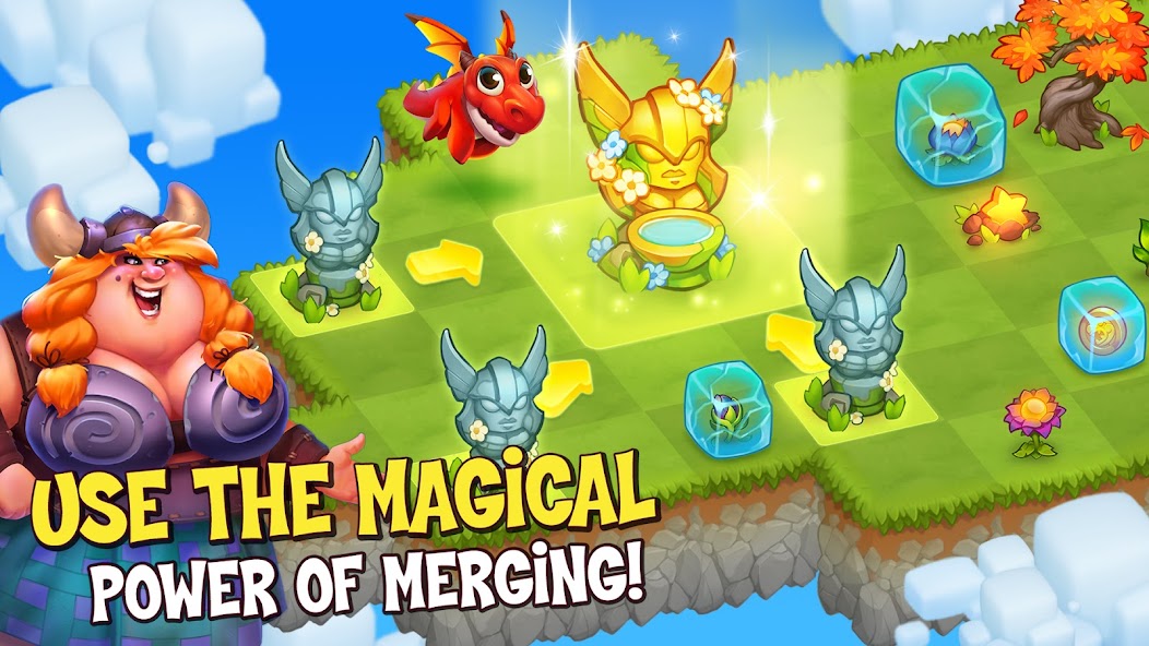 Merge World Above Magic Puzzle screenshot 6