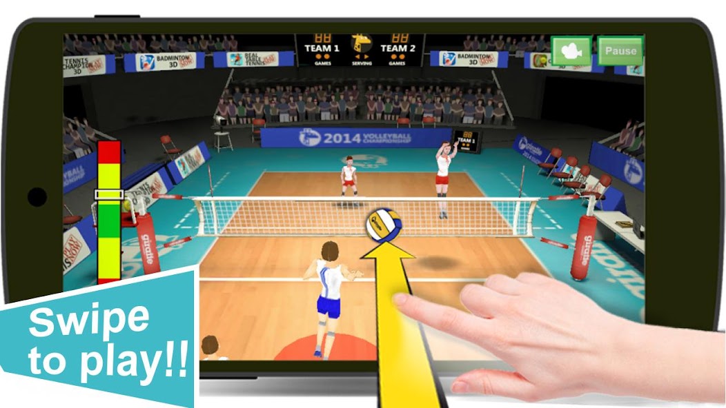 Volleyball Champions 3D gameplay screenshot 2