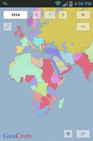 GeaCron History Maps screenshot 4