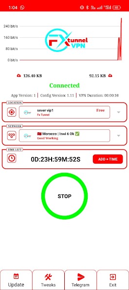 Fx Tunnel VPN screenshot 4
