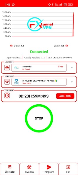 Fx Tunnel VPN screenshot 2