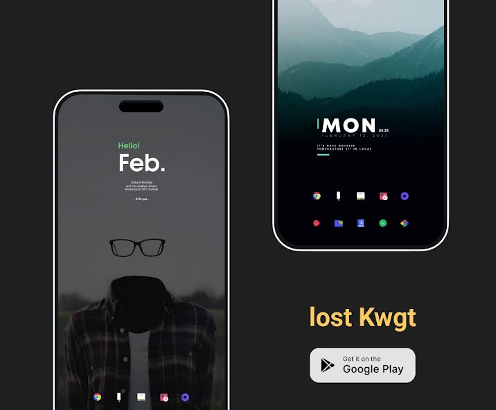 lost KWGT screenshot 2