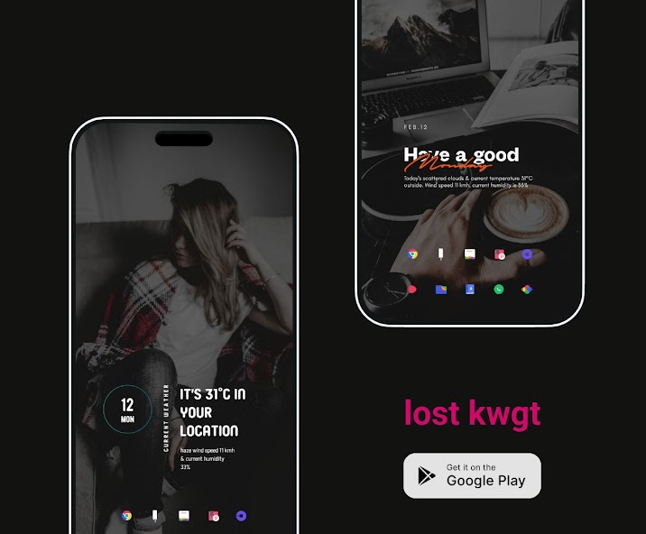 lost KWGT screenshot 1
