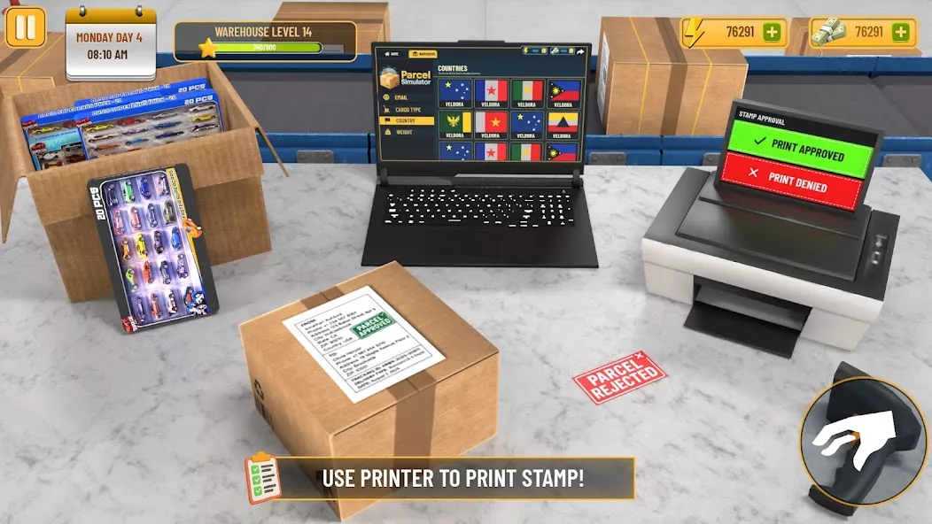 Parcel Delivery Simulator 3D Screenshot 2