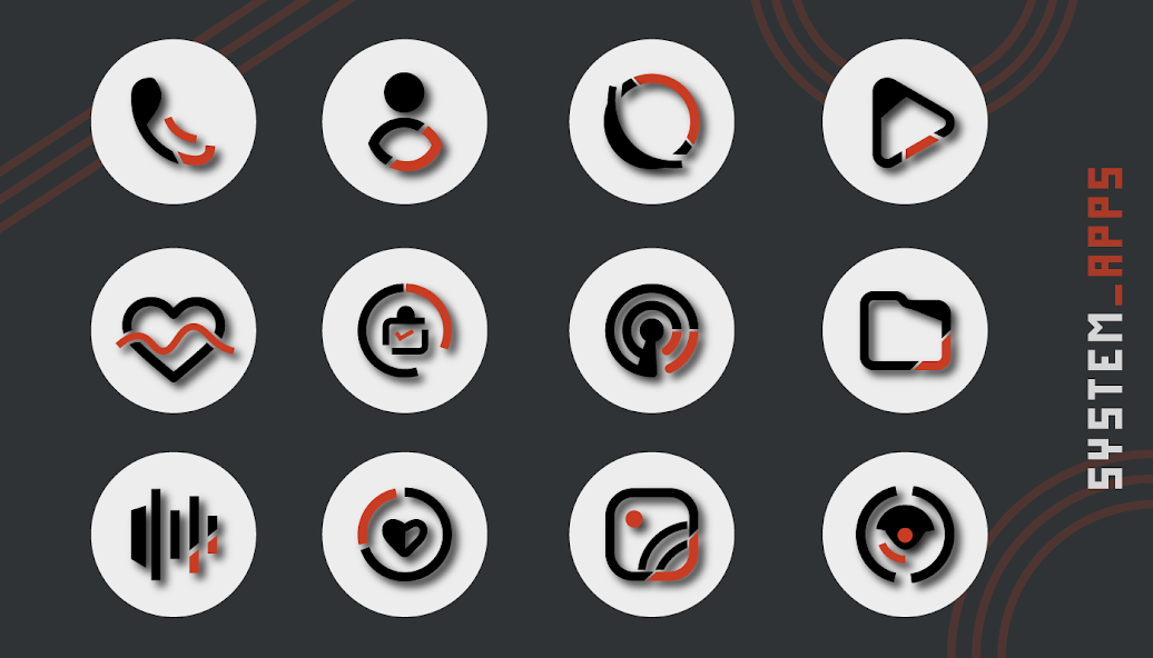 MinmaRed Icon Pack screenshot 2
