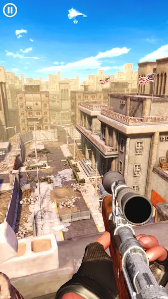 Ghost Sniper: War FPS Shooter gameplay screenshot 4