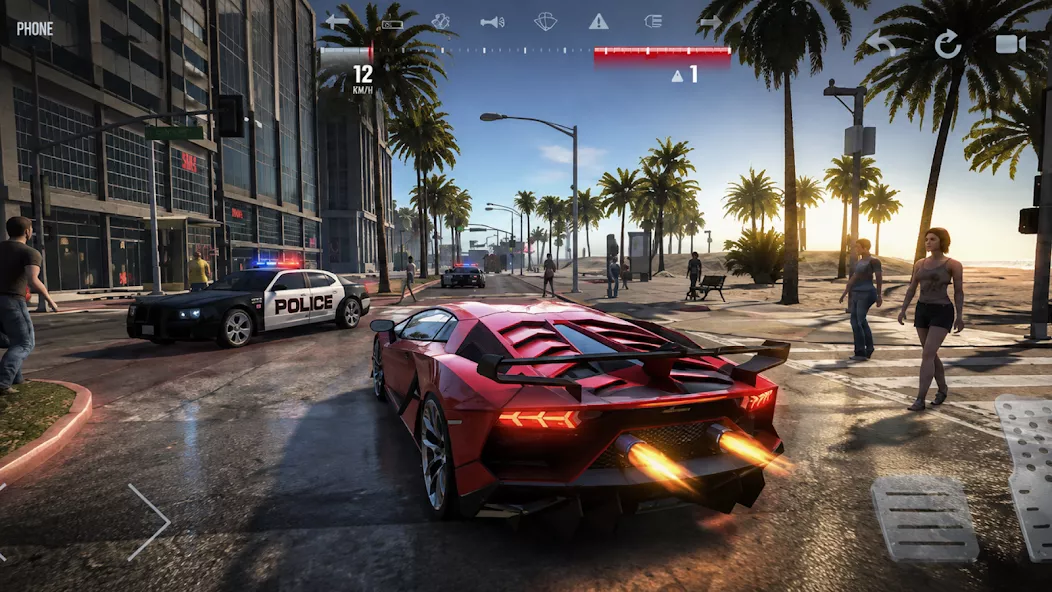 Ultimate Car Driving Sim 2 screenshot 2